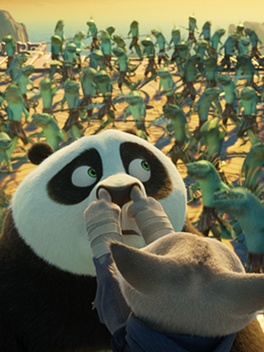 Zhen+attempts+to+stop+Pos+sneeze+in+Kung+Fu+Panda+4.+According+to+Kung+Fu+Panda+4+director+Mike+Mitchell%2C+the+creation+of+another+two+sequels+on+top+of+Kung+Fu+Panda+4+is+very+possible.+%28Photo%3A+DreamWorks%29